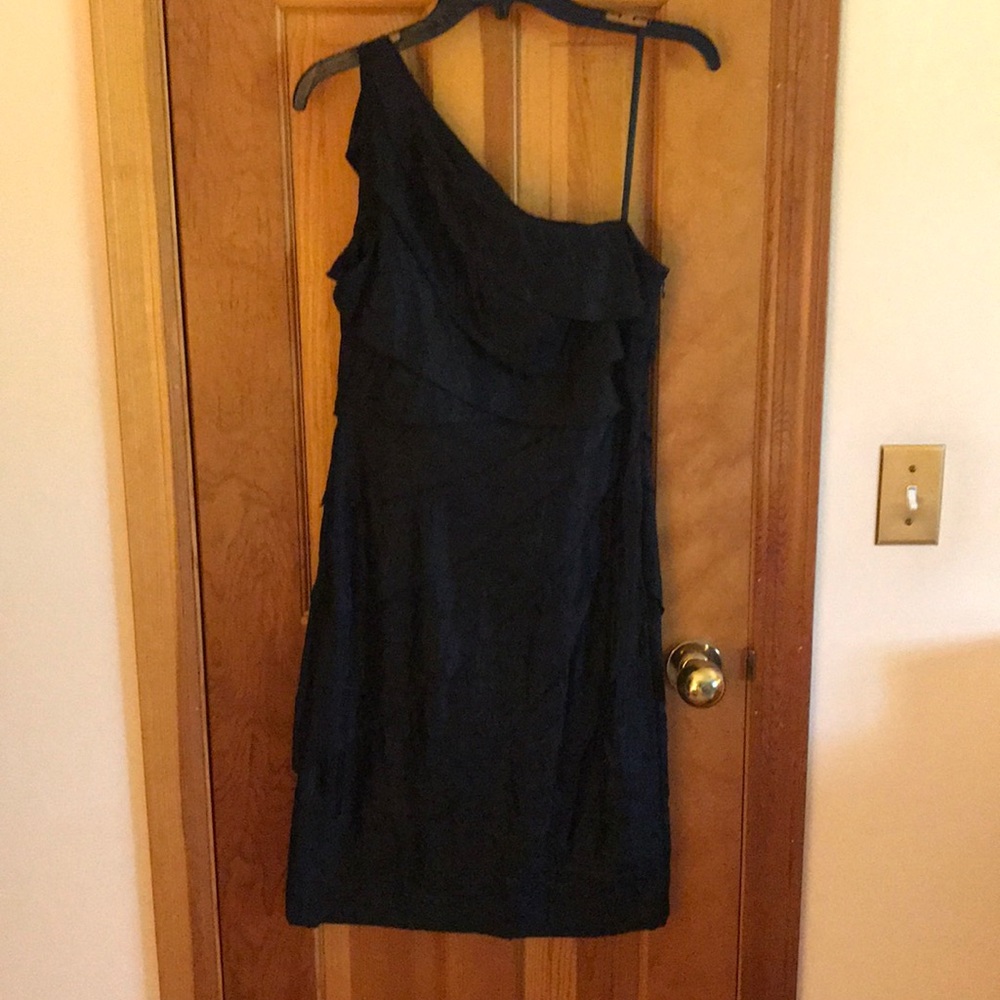 Black cocktail dress